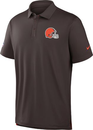 Nike Cleveland Browns Tour Nike Mens Dri-FIT NFL Polo in Brown | 04PF010K9I-3N3