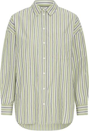Ichi Ihfluca Chemise - Dames - Overhemden - Veelkleurig - L - Katoen - Overhemden