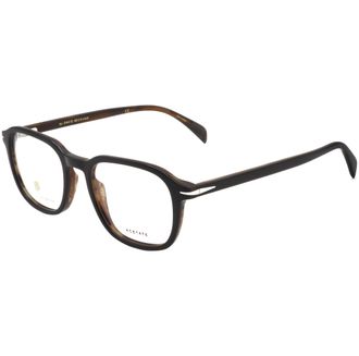David Beckham Mens 51 mm Brown Opticals