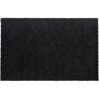 Beliani Shaggy Rug DEMRE Black 200 x 300 cm