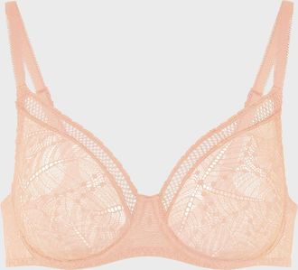 Simone P&eacute;r&egrave;le Comete Molded Full Cup Convertible Lace Bra