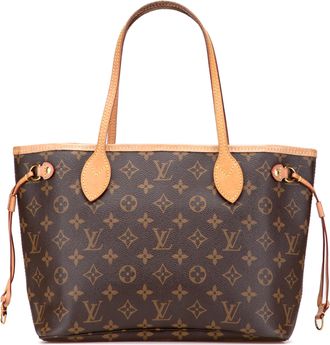 Louis Vuitton Pre-owned Womens Neverfull Tote Bag Monogram - Tan Textile - One Size