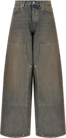 Haikure Light Blue Loose High Rise Jeans
