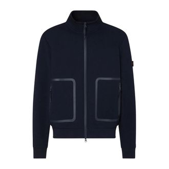 Peuterey Zip-throughs, male, Blue, Size: 2XL Zip-through Sweatshirt