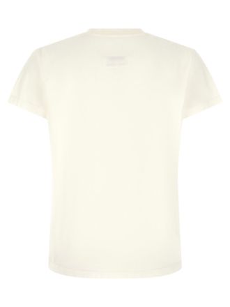 Maison Margiela Logo-Patch Cotton T-shirt - white