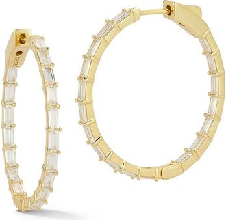 Glaze Jewelry 14K Over Silver Cz Earrings
