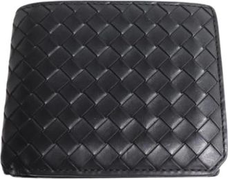 Bottega Veneta Pre-owned Wallets, male, Black, Size: ONE SIZE Pre-owned Bi-fold Wallet