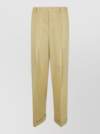 Marni virgin wool tailored trousers