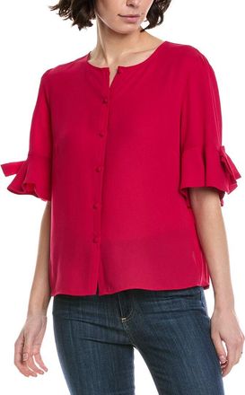 CeCe by Cynthia Steffe Cece Flounce Bow Sleeve Top