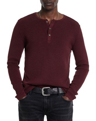 John Varvatos Memphis Waffle Henley