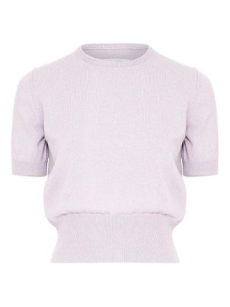 Maison Margiela virgin wool top - women - Virgin Wool - M - Purple