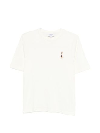 Maison Kitsun&eacute; Baumwoll-T-Shirt Dressed Fox von Maison Kitsune