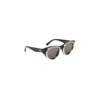Loewe Sunglasses, female, Black, Size: ONE SIZE Anagram Swan Sunglasses