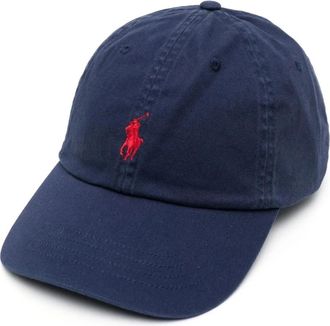 Ralph Lauren Blauwe hoeden - Heren - Petten - Blauw - ONE Size - Katoen - Accessoires