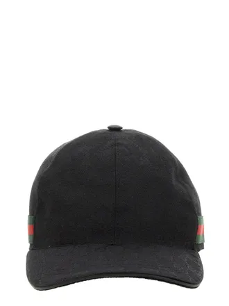 Gucci Baseball Hat With Web