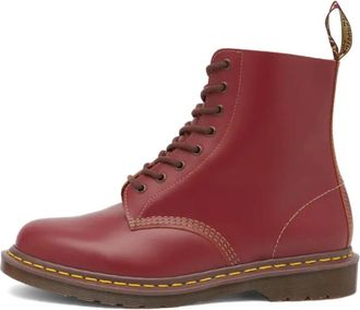 Dr. Martens Stivaletto stringato 1460 - - Shoes - Uomo - Rosso - 43 EU