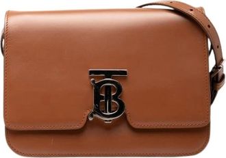 Burberry Pre-owned Cross Body Bags, female, Brown, Size: ONE SIZE Pre-owned Crossbody Bag