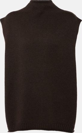 Lisa Yang Tova mockneck cashmere sweater vest
