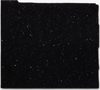 Fabiana Filippi Glitzernder dreieckiger flauschiger Strickschal