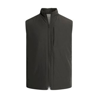 Cast Iron Lichtgewicht Bodywarmer Barker - Heren - Jassen - Grijs - Maat: 2XL Leer