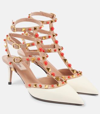 Valentino Garavani Rockstud 65 leather pumps