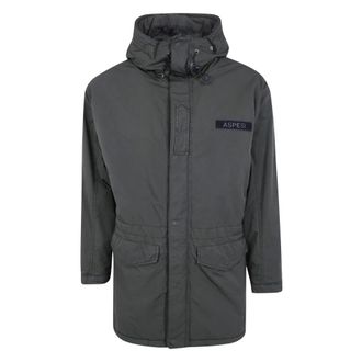 Aspesi Boom Winter Parka - Heren - Mantels - Groen - Maat: L Polyamide