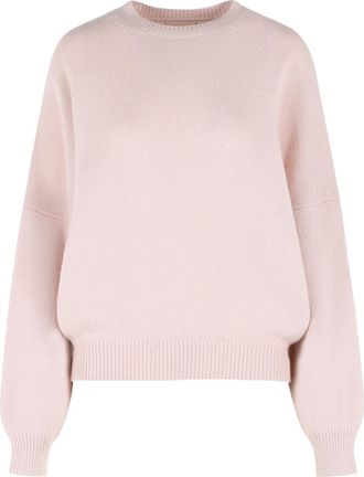 Khaite Margaux Pink Cashmere Sweater