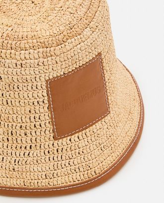 Jacquemus Le Bob Soli Raffia Hat