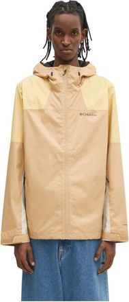 Columbia Inner Limits III Jacket - Heren - Regenjassen - Beige - M - Polyester - Fitness