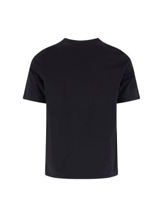 Maison Kitsun&eacute; Mens T-Shirts And Polos Black Cotton