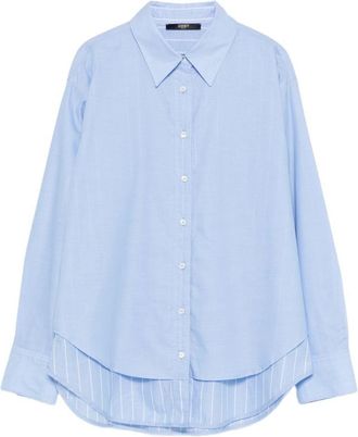 Seventy Light Blue Cotton Shirt