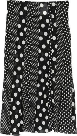 Junya Watanabe Midi Skirts, female, Multicolor, Size: M Lunga