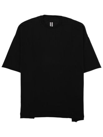 Rick Owens Black Solid Crew Neck T-Shirt