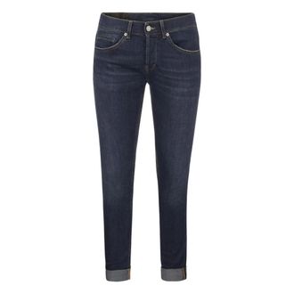 Dondup George Vijf-Pocket Jeans - Dames - Slim Fit Jeans - Blauw - W30 - Katoen - Jeans