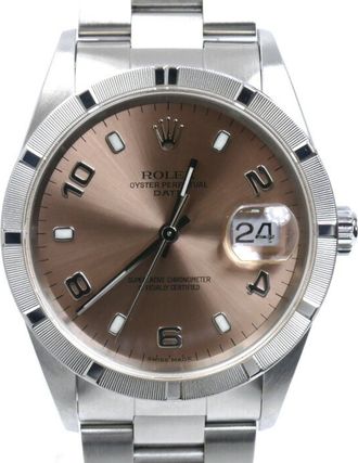 Rolex Stainless Steel Wristwatch (Pre-Owned)