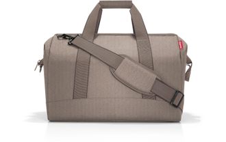 Reisenthel Umh&auml;ngetasche REISENTHEL Allrounder, Damen, Gr. B/H/T: 48cm x 39,5cm x 29cm, hellbraun, Polyester, Taschen Umh&auml;ngetasche