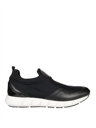 Ferragamo Mens Columbia Slip-On Sneakers In Black