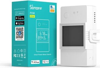 Trade Shop Trade Shop - Interruttore Intelligente &Eacute;lite 16a Wifi Misura Consumo Elettrico Sonoff Powr316d
