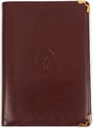 Cartier Portafoglio in pelle anni 90 - Rosso