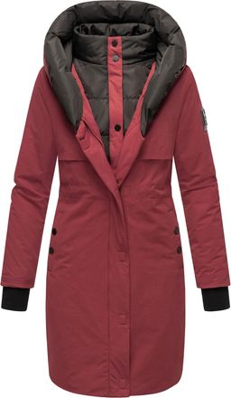 Navahoo dames winterjas Snowelf - Licht & Warm met magneetsluiting
