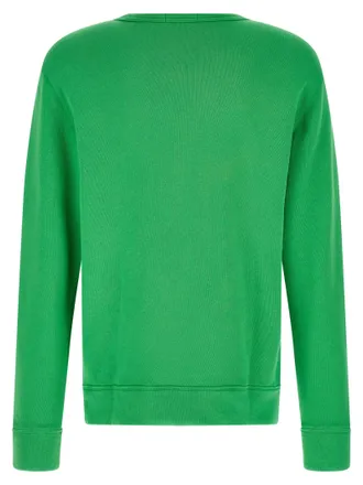 Polo Ralph Lauren Logo-Embroidered Loopback Cotton Sweatshirt - Green