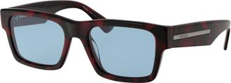 Prada Mens Sunglasses 0pr 25zs Purple Tortoise Acetate