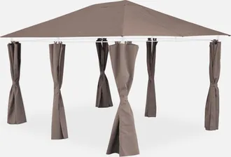 Sweeek Tela De Techo Con Cortinas 3x4m