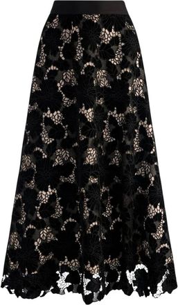 Alice & Olivia Maxi rok - Dames - Rokken - Zwart - Maat: XS Poliester