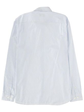 Lacoste Logo-Embroidered Cotton Shirt - White