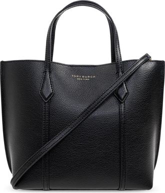 Tory Burch Handtas Perry Klein - Dames - Handtassen - Zwart - ONE Size - Leer - Tassen
