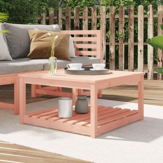 vidaXL Mesa De Jard&iacute;n Madera Maciza De Douglas 82,5x82,5x45 Cm Vidaxl