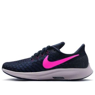 Nike (WMNS) Nike Air Zoom Pegasus 35 Obsidian Pink Blast Deep Royal Blue 942855-401