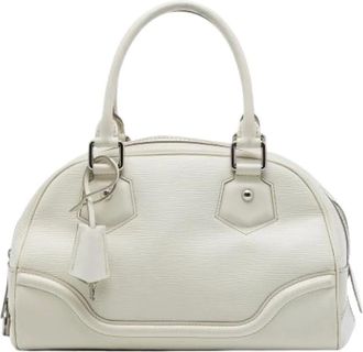 Louis Vuitton Pre-owned Bowling Montaigne PM - - Pre-owned - Donna - Bianco - ONE SIZE