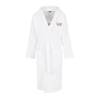 Emporio Armani Emporio Armani Ea7, Heren, Nachtkleding & Lounge, Wit, Maat: XL Katoen